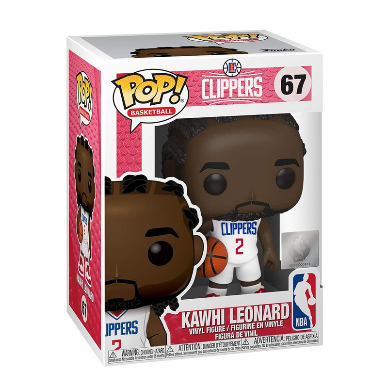 AKSESORIS BASKET FUNKO POP NBA #67 Kawhi Leonard LA Clippers Action Figure